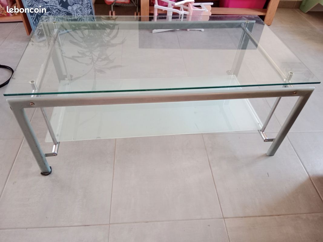 Table basse verre (image 1)