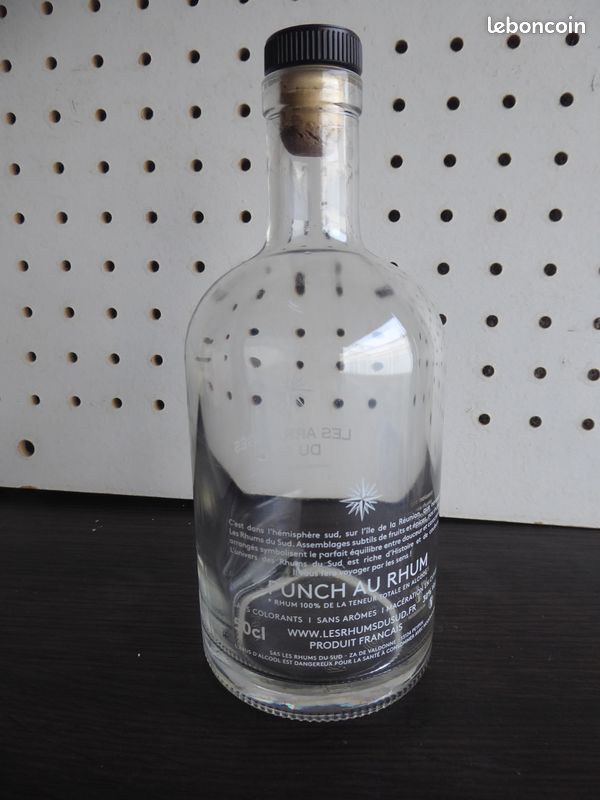 Bouteille de Rhum arrangé "Les arrangés du Sud" - VIDE (image 3)