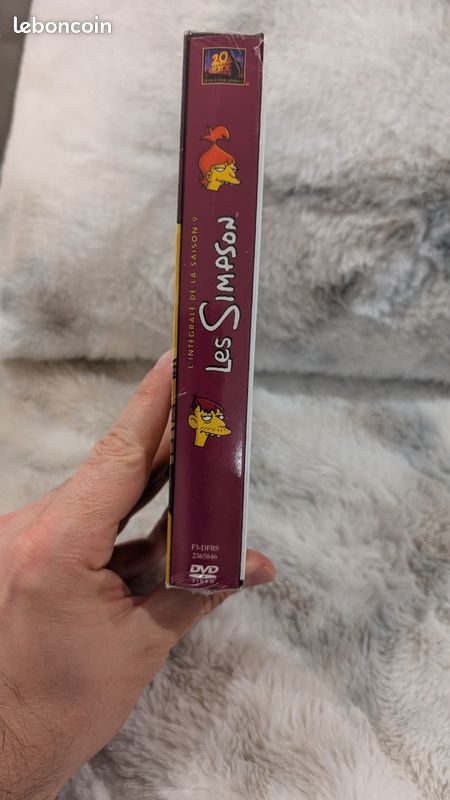 Coffret DVD Les Simpson collector l'intégrale saison 9 neuf sous blister (image 3)