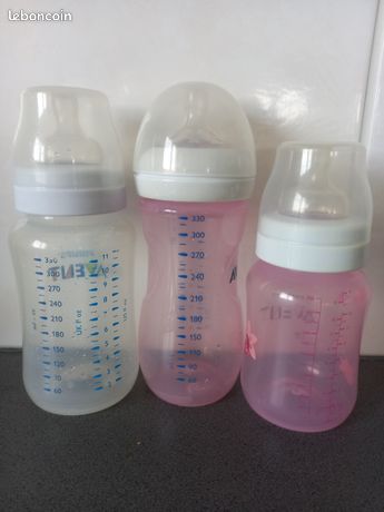 Biberon Philips Avent Rose / Fuchsia d'occasion - Annonces Équipement bébé  leboncoin