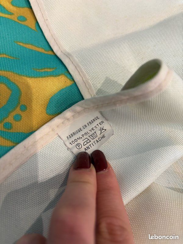 Nappe ronde colorée 170cm (image 4)