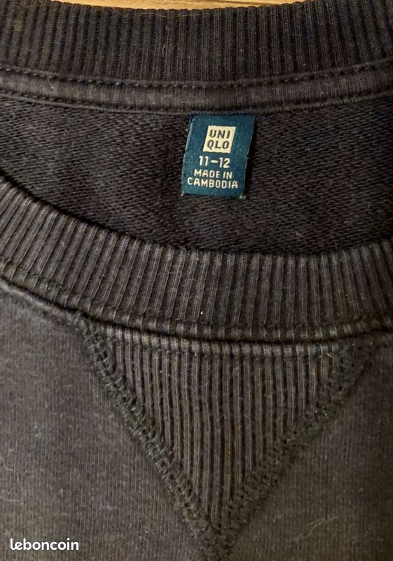 Sweat uniqlo enfant (image 2)