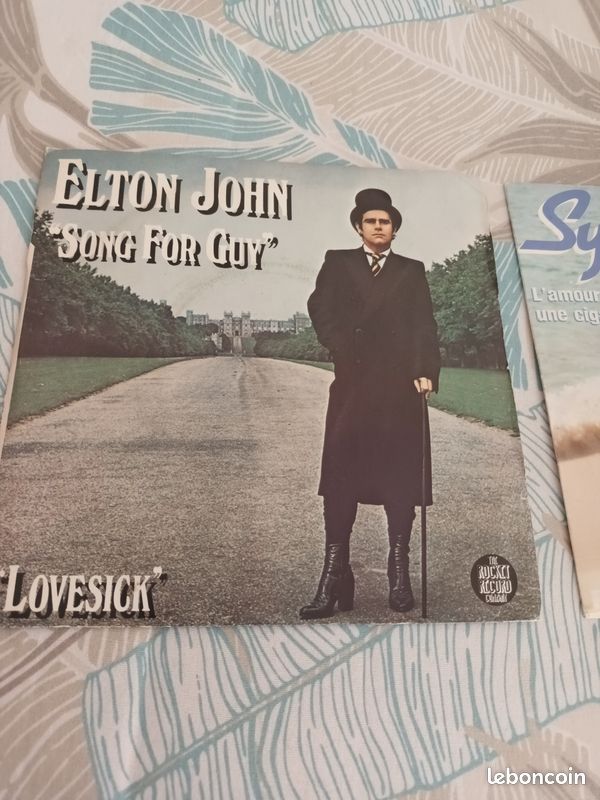 Lot d'environ 300 disques vinyles 33 tours et 45 tours (image 6)