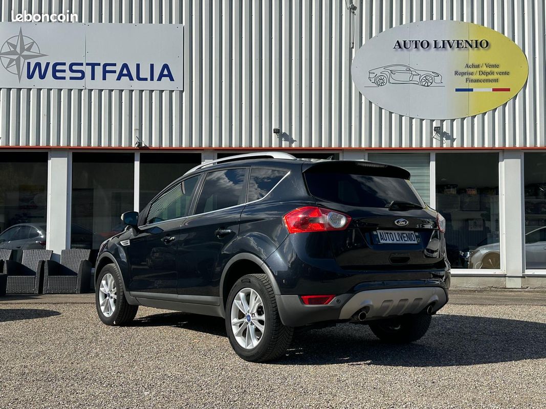 FORD KUGA 2.0 TDCI ÉDITION TITANIUM 4X4 POWERSHIFT DE 140 Cv GARANTIE CONSTRUCTEUR (image 2)
