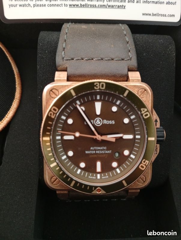 Montre bell&ross bronze (image 2)