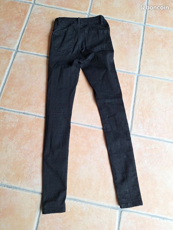 Pantalon noir Skinny taille 34 (image 2)