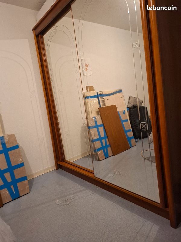 Armoire dressing portes coulissantes miroir (image 3)