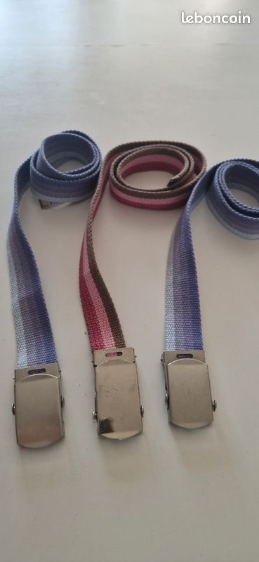 Lot de 3 ceintures enfant (image 1)