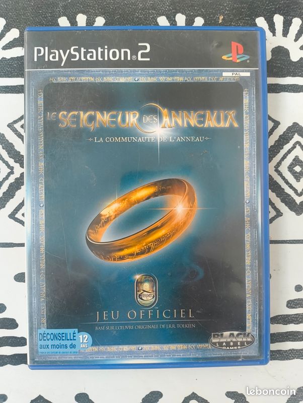 Jeu PS2 : Le Seigneur Des Anneaux - La Communauté De L'Anneau (Sony) - Bon état