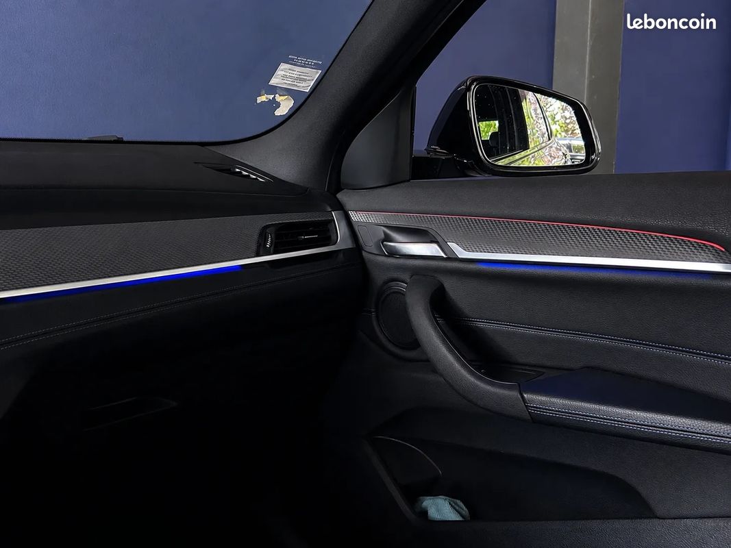 BMW X2 18D 150 cv M Sport - sDrive - Origine France - Pack M - CarPlay - Eclairage d'ambiance - Caméra de recul - Sièges chauffants - JA 19" - Suivi complet (image 19)