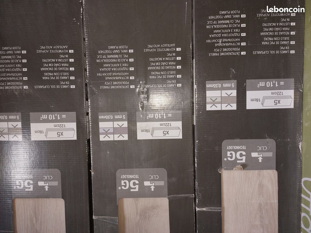 Parquet stratifié neuf (+de 11 m2) (image 5)