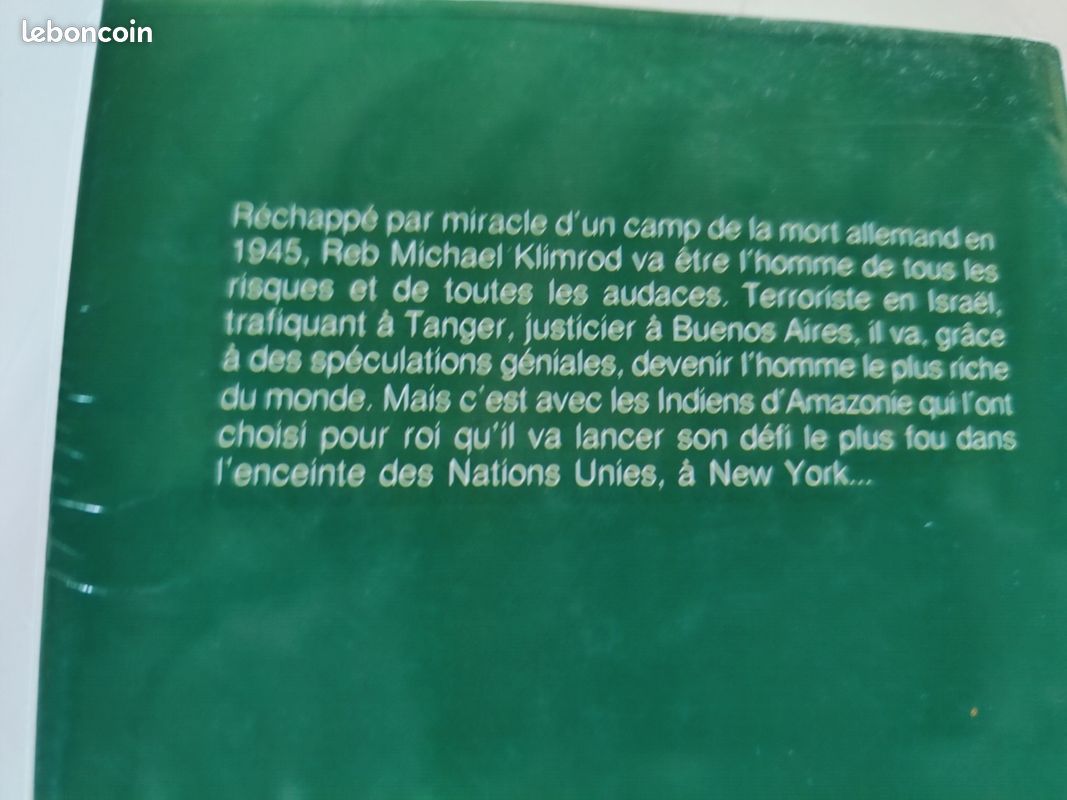 Livre - Sulitzer - Le Roi Vert (image 2)