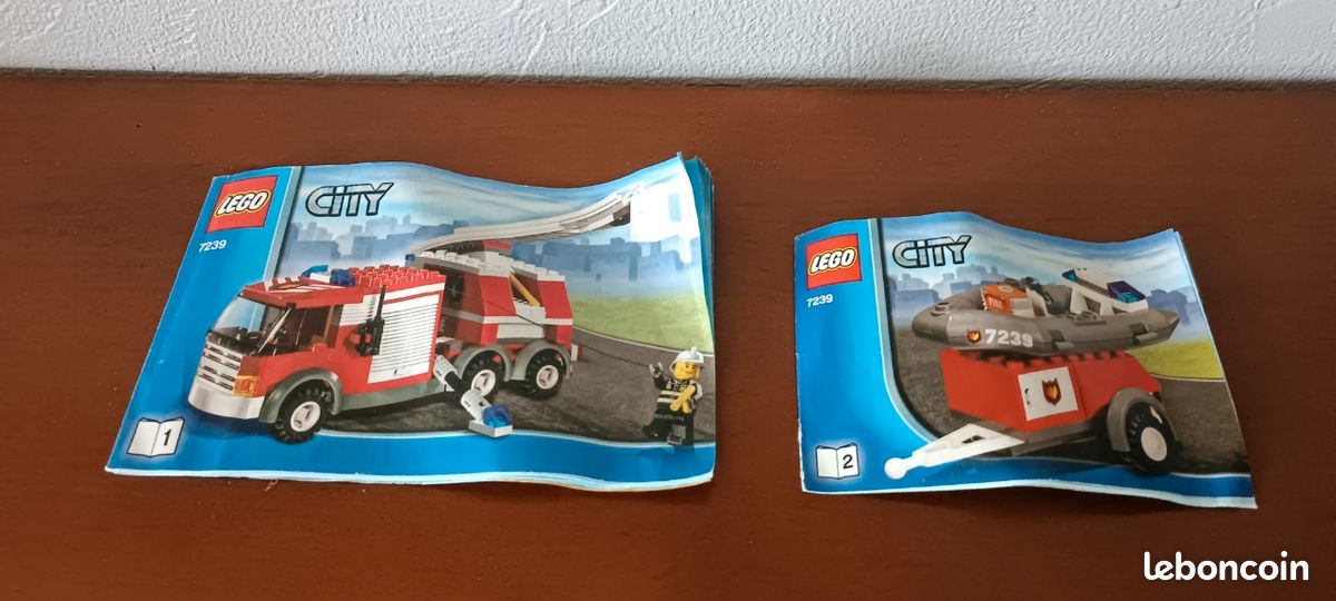 Lego city pompiers 7239 complet (image 6)