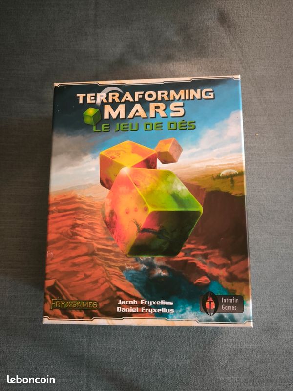 Intrafin – Terraforming Mars : Le Jeu De Dés – Version Française, 60 Dés Et 159 Cartes