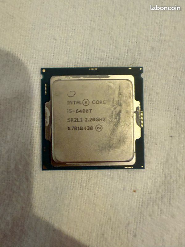 Processeur Intel Core I5-6400T D'occasion - Socket LGA 1151, 4 Cœurs, 2.8 GHz, 6ème Génération