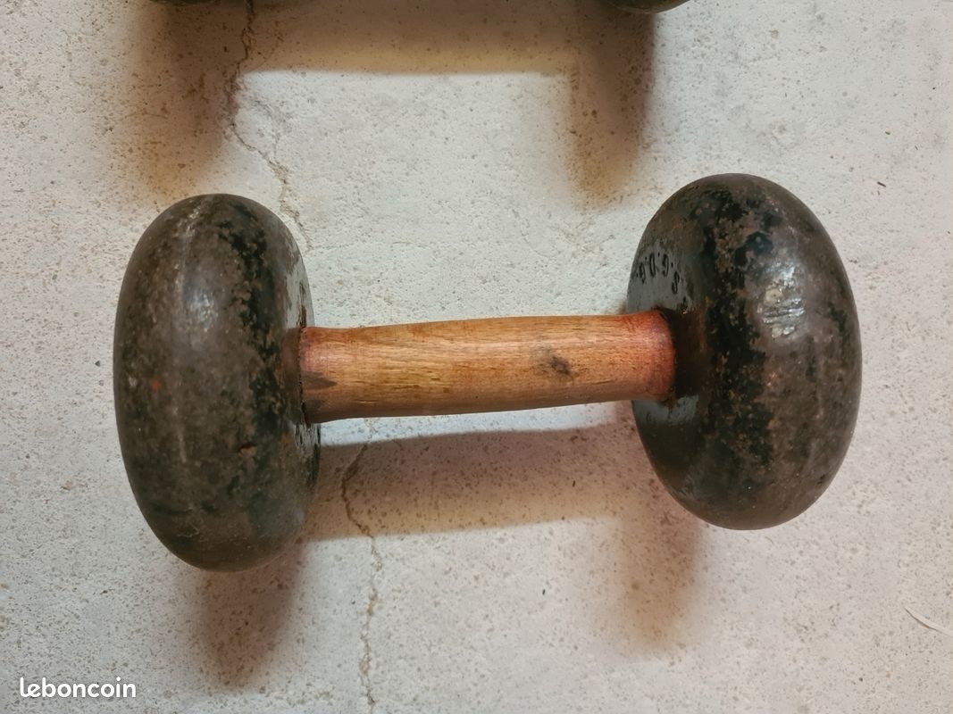 Lot De 4 Haltères En Fonte YORK - Musculation Fonte Brute - Occasion UK