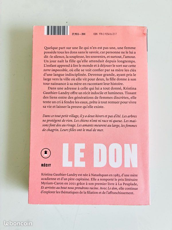 Le don de Kristina Gauthier-Landry (image 3)