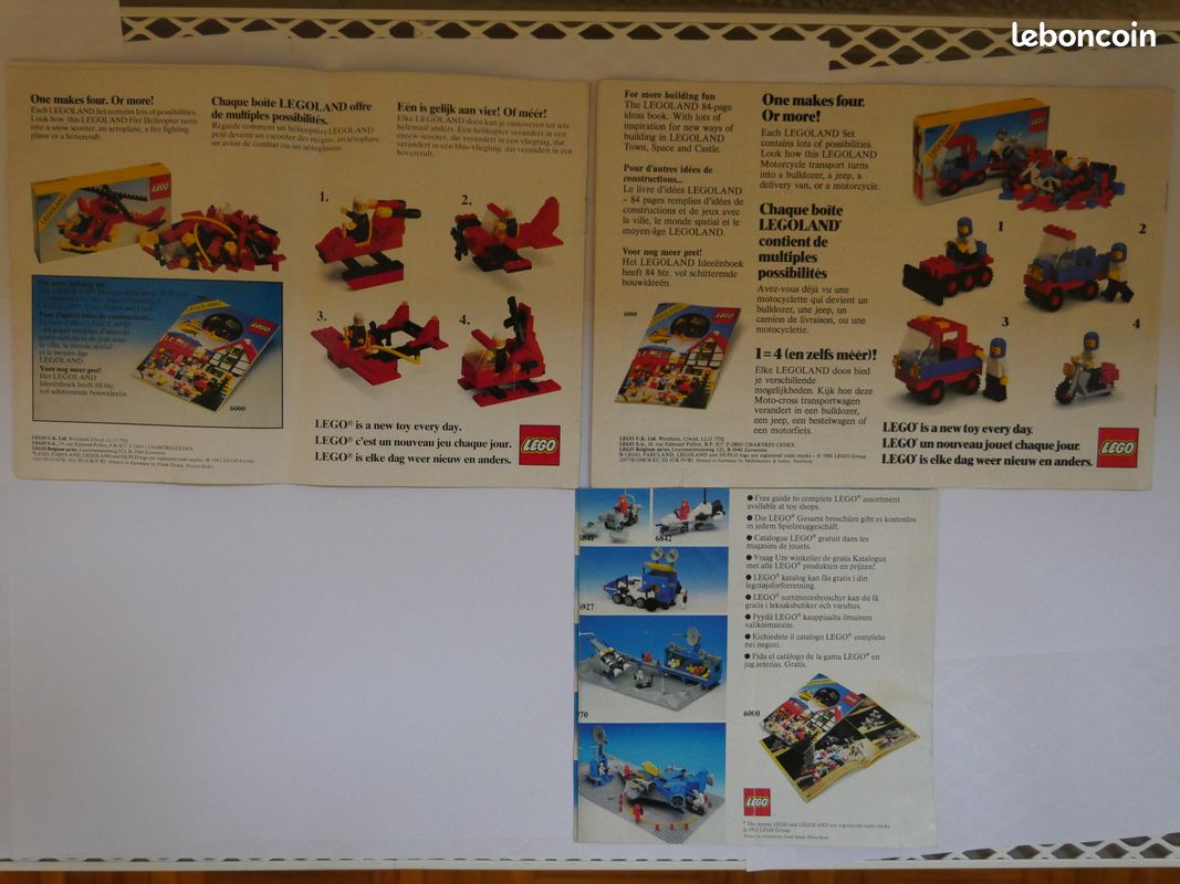 Lot de publicités Lego vintage (image 2)