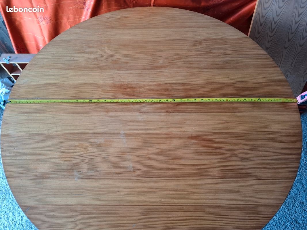 Table en pin 1 rallonge à venir voir (image 1)