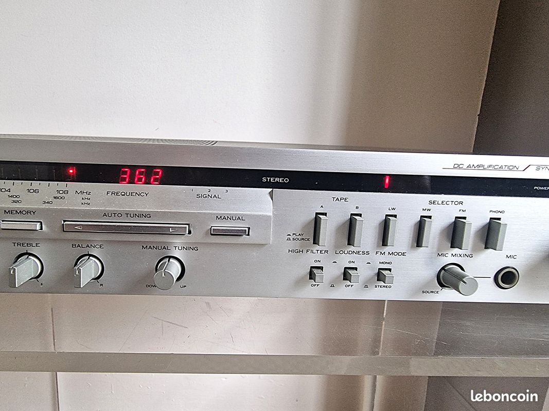 Ampli tuner kenwood kb 80l extra plat 1980 (image 3)