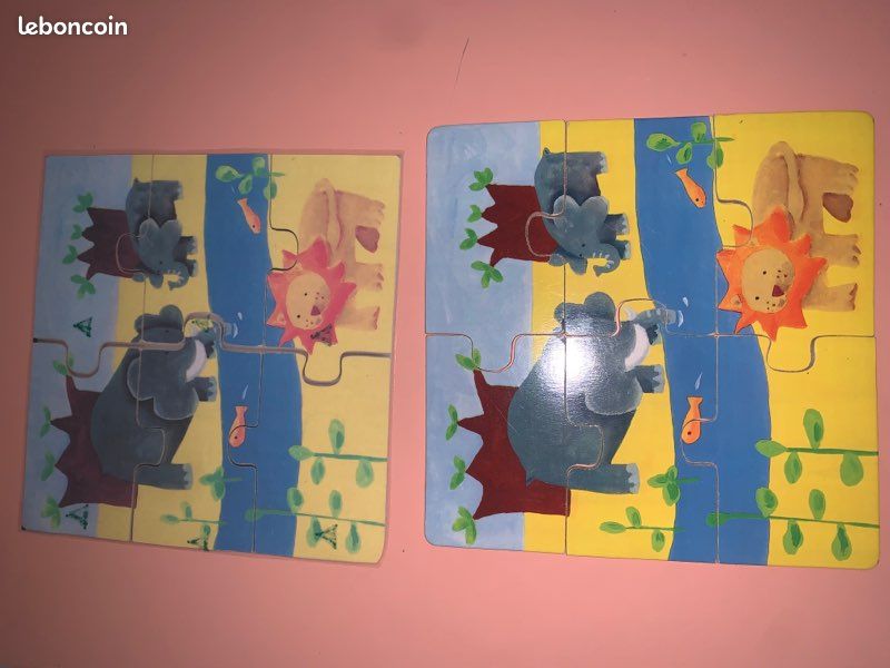 Puzzles Animaux DJECO 3puzzles de 6 pièces (image 6)