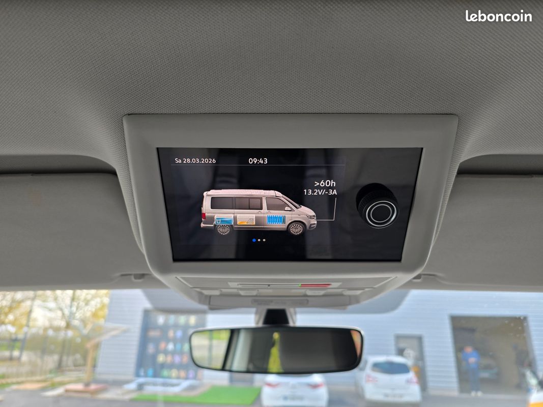 VOLKSWAGEN CALIFORNIA COAST 2.0 TDI150ch DSG CARPLAY/IMMAT FR COVERING ORANGE garantie VW 08/2028 (image 28)