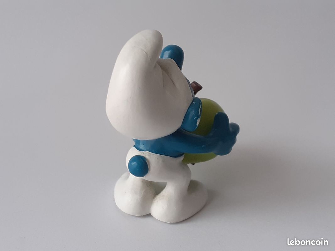 20160: Schtroumpf Professeur avec pomme (VG) - 5,5cm