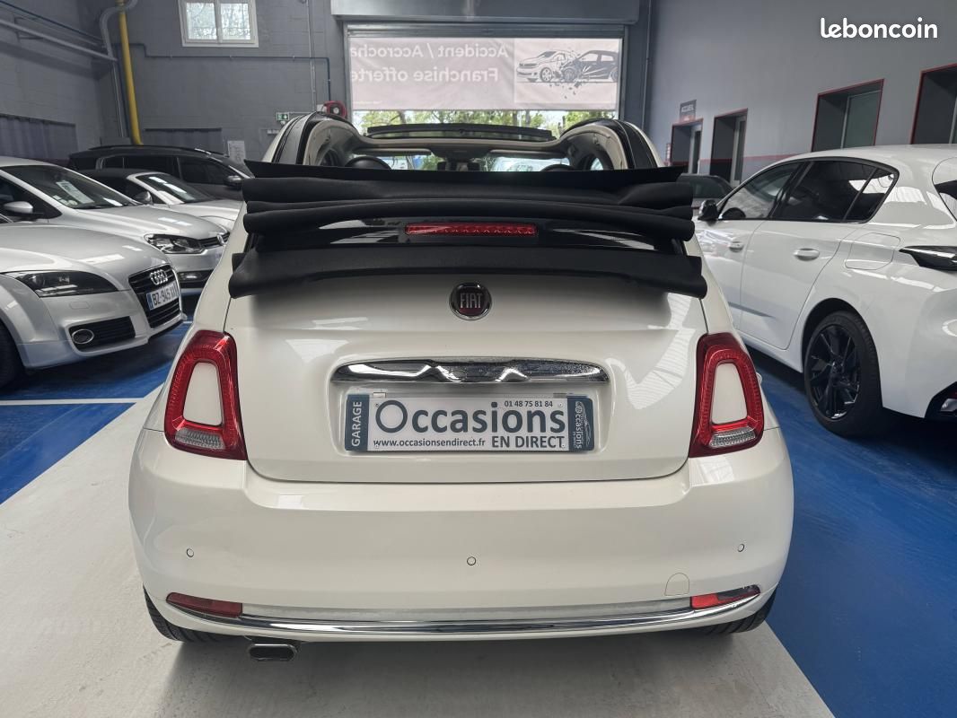 Fiat 500C 1.2 8v 69ch Eco Pack Lounge (image 5)