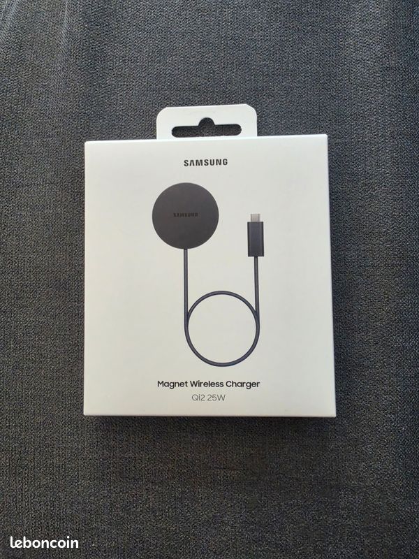 Chargeur Samsung magnétique 25W neuf (image 1)