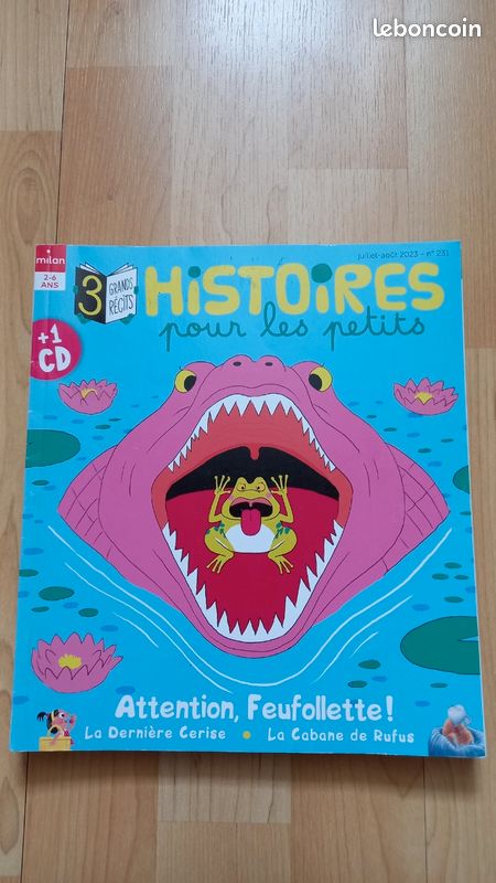 Histoires pour les petits. Lot de 6 n° plus 1 CD sous blister (image 8)