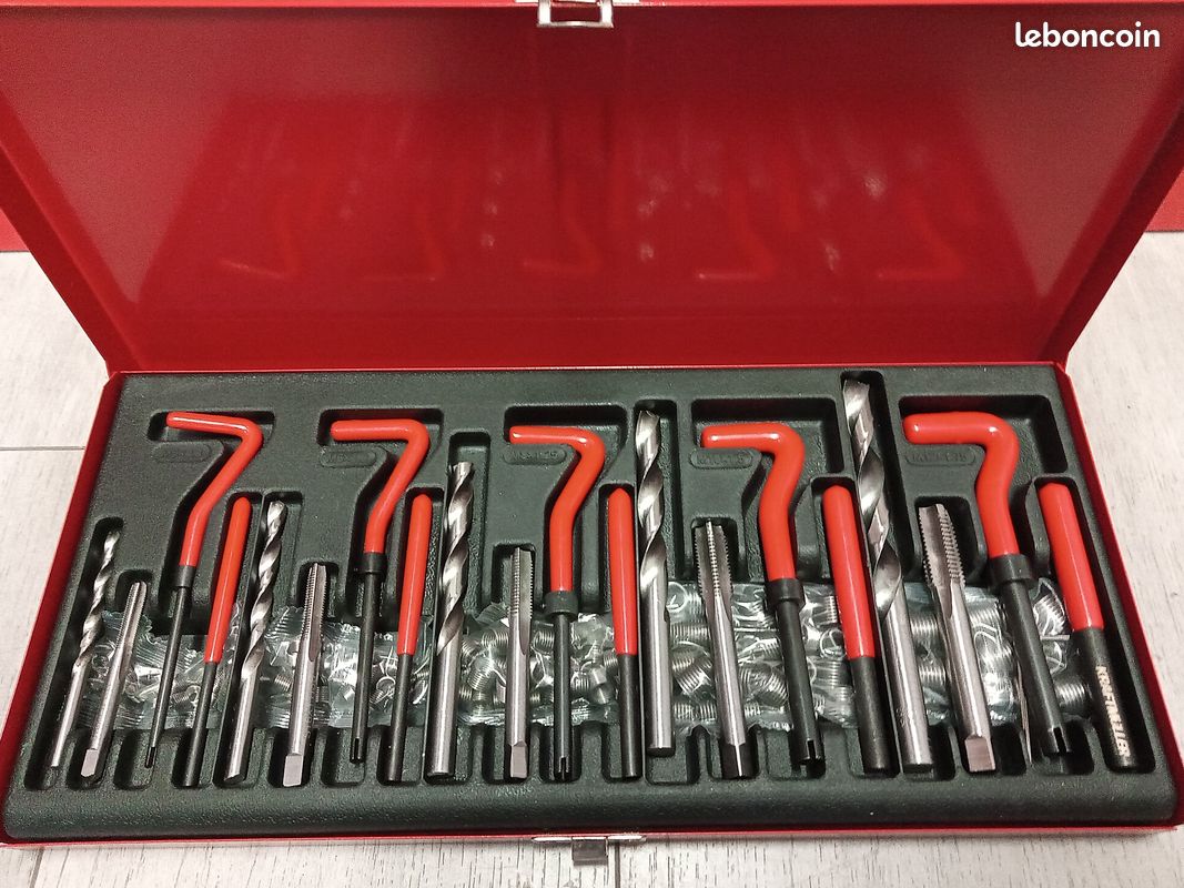 DAYUAN Helicoil Kit De Réparation De Filetage Métrique 131 Pièces
