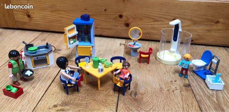 Cuisine et salle de bain pour maison playmobil (image 1)