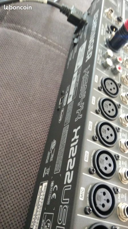 Table de mixage Behringer XENYX X1222USB (image 3)