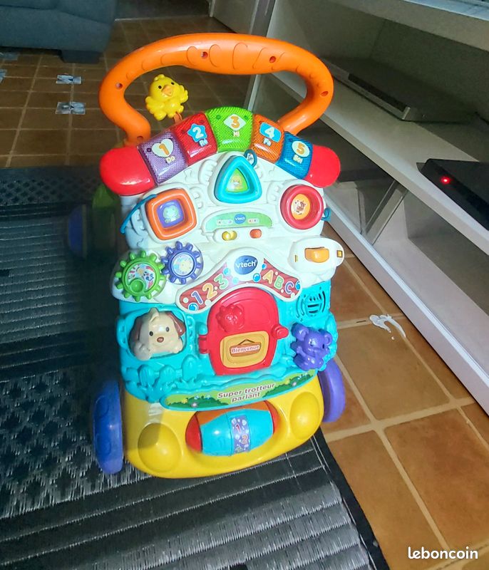 Trotteur Bébé Évolutif VTech 2 en 1 (image 1)