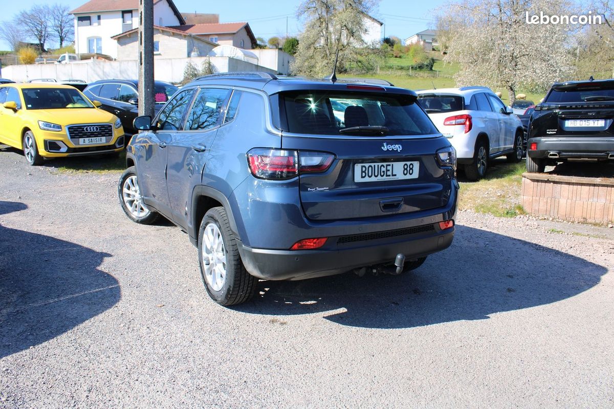 Jeep COMPASS LONGITUDE 130 TURBO BOITE 6V CAMÉRA GPS LINK USB RÉGULATEUR BLUETOOTH FULL LEDS (image 3)