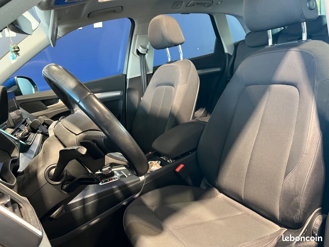 AUDI Q5 35 TDI QUATTRO 163 S TRONIC – 2018 – AUTO – 169 000 km – TOIT OUVRANT – KEYLESS – SIEGES CHAUFFANTS – COFFRE ELECTRIQUE – VOLANT CHAUFFANT – SUIVI A JOUR (image 8)