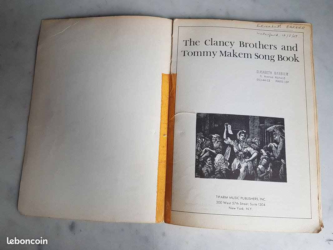 Clancy Brothers and Tommy Makem Songbook - broché (image 5)