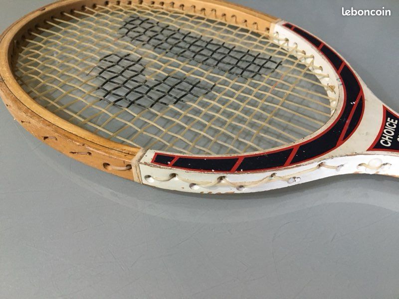 Raquette vintage bois Donnay sport 2000 red star