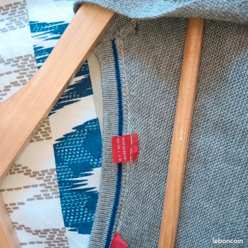 Gilet mi saison s.oliver taille 48 gris (image 3)