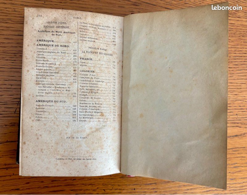 “ Géographie ” livre ancien de Onésime RECLUS édité en 1872 par L MULO libraire éditeur (image 6)