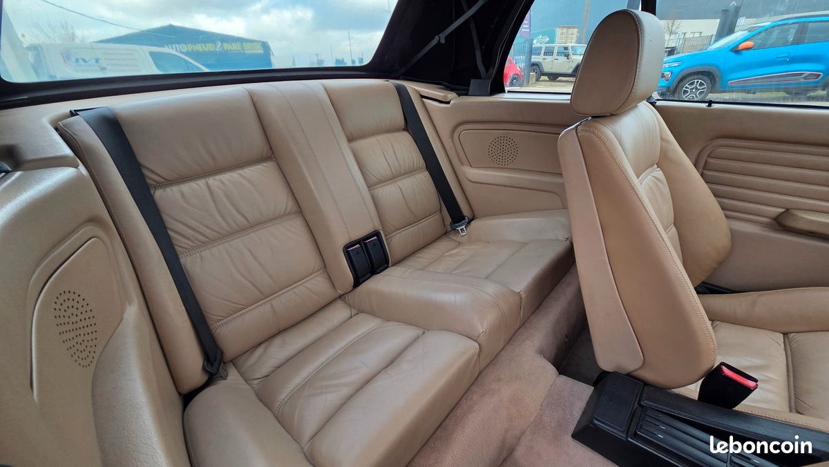 BMW SÉRIE 3 CABRIOLET 325I 171CH - INTÉRIEUR CUIR - JANTES BORDET - ÉCHAPPEMENT BOSe (image 13)