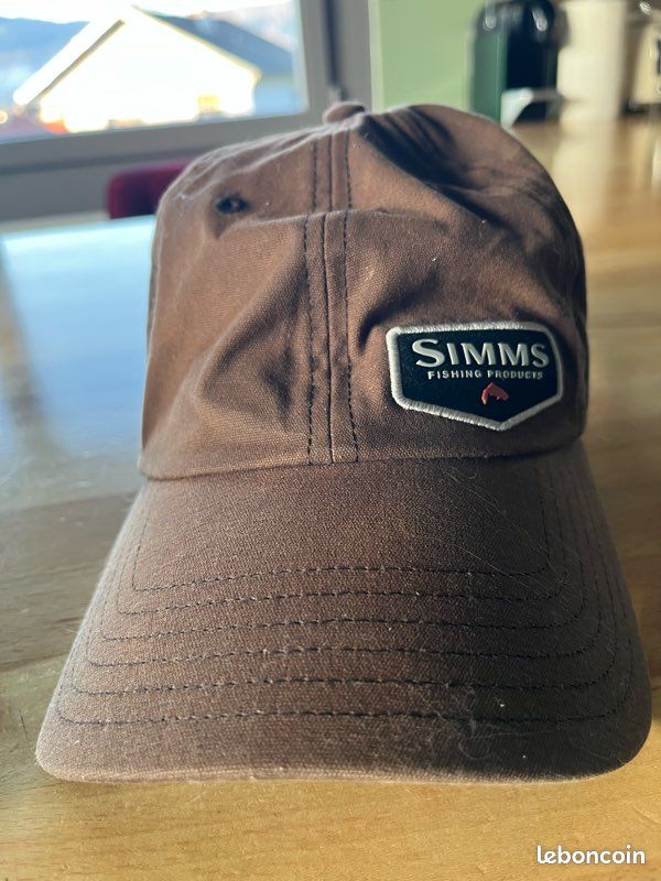Casquette Camionneur Simms Fishing - Noire - Taille Unique - Neuve Avec étiquettes