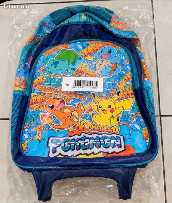 Cartable à roulettes Pokémon (image 1)