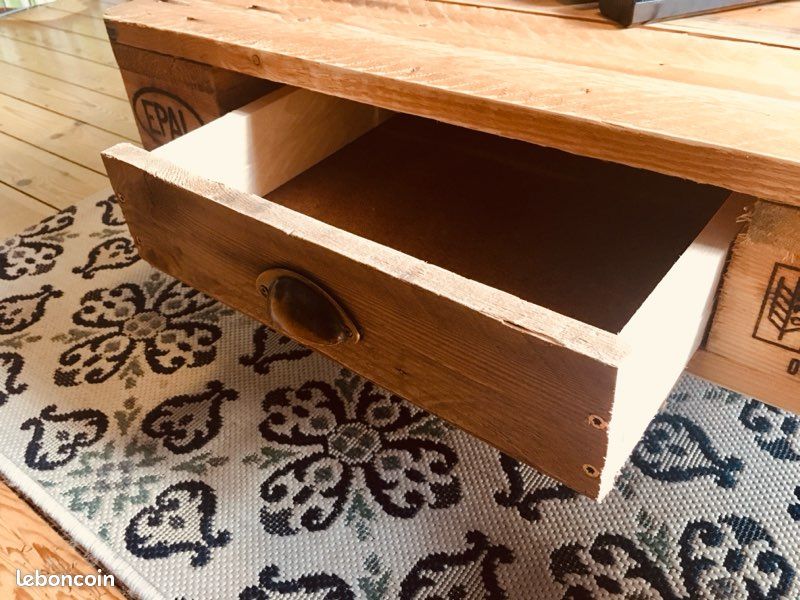 Table basse palette bois (image 6)
