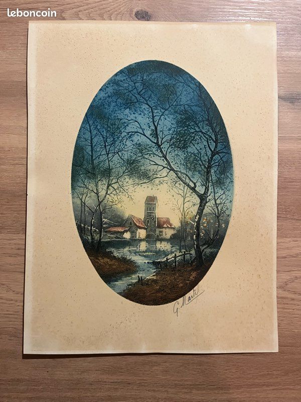 Tableau signé “G. Martel” – belle trouvaille en brocante (image 1)