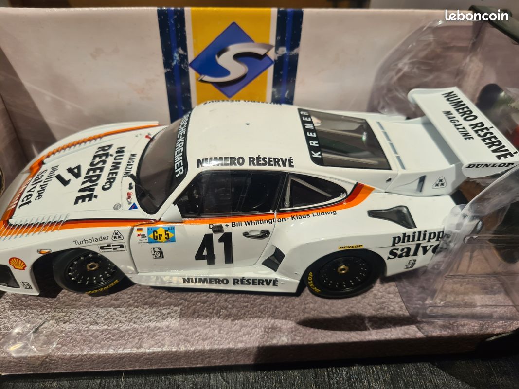 Modèle Porsche 935 Le Mans 1968 échelle 1:43 Solido - Neuf, Miniature Rétro, Collection
