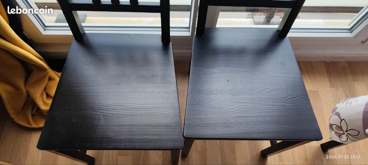 Ensemble 4 chaises et table Ikea (image 10)