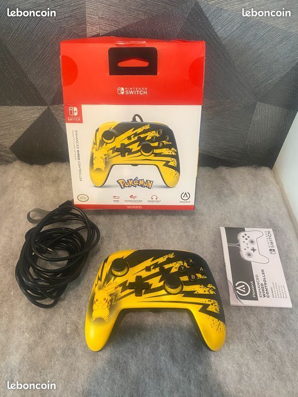 PowerA POWER A Manette Pokémon Pikachu - Joystick - Rue du Commerce