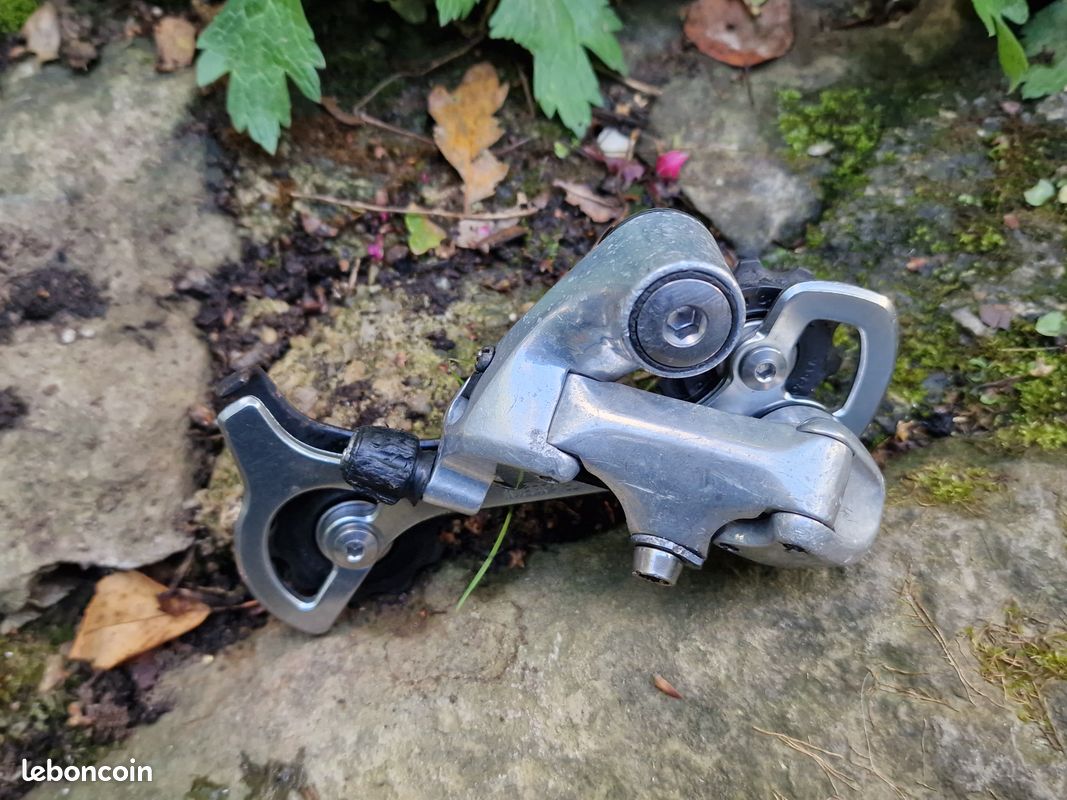 Lot Dérailleurs VTT Shimano STX Plus – Avant Et Arrière – Pièces Vintage – À Réparer