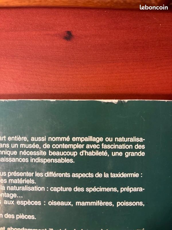 Manuel Complet Du Taxidermiste. Avec Un Glossaire Des Termes Specifiques (image 4)